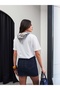 Shawl Accessory Detail T-Shirt - 4