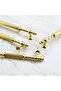 Furniture Drawer Kitchen Cabinet Cupboard Handles Handle Gold Metal Handle 128 Mm- 12.8 cm - 5