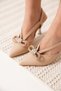 Women's Nude Heeled Shoes Bp08Ms38B - 4