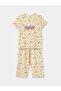 Crew Neck Girl's Pajama Set