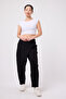 Women's Street Style Belted Baggy Pants - 6