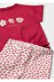 Baby Girl Leggings Set Red - 3
