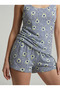 Women's Indigo Strap Pajama Set Nj92
