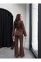 Waist-Tied Shirt and Pants Set - 5
