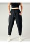 Unisex Ethnic Patterned Waistband and Plaided Comfortable Cut Pockets Loose Hippie Bohemian Shalwar Ethnic Design - 8