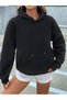 Hooded Sweatshirt 100% Cotton 3 Yarn Weave Organic Women's Sweatshirt