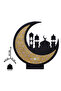 هلال رمضان اسود&ذهبي المضيء HY359F, BLACK&GOLD – يعمل ببطاريات AAA
