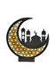 هلال رمضان ابيض&ذهبي المضيء HY359D, WHITE – يعمل ببطاريات AAA - 2