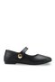 Selene Mia Women's Ballerinas 0012601 Black Rustic - 6