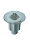 32mm Roller Blind Flip Mechanism Pin White Pipe End Cap - 4