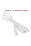 XIKCU White USB Cable Charging Line Suit HF-5 HF-9 HF-6 Oral Irrigator Teeth Water Flosser Power ... - 7