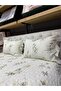 Ruffled Deren Printed Stone Wash Micro Soft Double Bedspread - 4