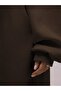 Women's Hooded Sweatshirt 3 Yarn 100% Organic Cotton Oversize Fit Unprinted - 6