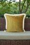 Cushion Cover 45X45 cm Babyface Fabric Cream with Tassels