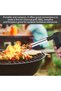 JY03341 Portable Battery Powered BBQ Fan Air Blower for Outdoor Camping Picnic Charcoal Grill Barbec - 2