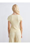 Women's Body High Neck Trend Yellow - 4