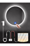 European Power Plug 5M Kit CCT 2700K-6500K Dresssing Table Makeup Mirror LED Light Strip COB 24V CCT - 7