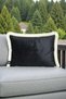Throw Pillow Cover 35X50 cm Babyface Fabric Cream with Tassels
