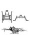 إطار تدريب مزود بحامل ثلاثي القوائم قابل للطي ومرتفع من STARTRC لطائرة DJI Mini4 Pro، مع ممتص صدمات مضاد للسقوط... - 7