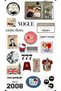 Pop Art & Vintage Mixed Sticker Set 22X30 cm – Fashion, Retro, Film, and City Themed Stickers - 2