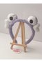 Heart Frog-Eyed Children's Crown Gift Pink Plush Girl's Crown - 3