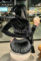 Black Premium Stone Velvet Tracksuit Set Top and Bottom Set
