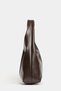 Women's Brown Pu Leather Shopper Shoulder and Hand Bag - 2
