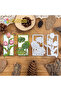 Original Beautiful Flowers and Leaves Tulips Monstera Deliciosa Square Fram Metal Cutting Dies Sc...