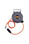 Retractable Air Hose Reel Accessories Auto Rewind Easy to Install Compact Enclosed Air Reel for C... - 3