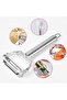 Double sided 1 Pack Of Stainless Steel Peeler Kitchen Multifunctional Vegetable Cutter Fruit And Veg - 5