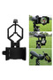 VIKEFON 1PCS Cell Phone Stand Adapter Clip Mount Binocular Monocular Spotting Scope Telescope Phone