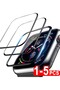 3PCS Series 456 SE 40mm Soft Glass For Watch Screen Protector 49 mm 45 41 44 40 42 38 9D HD Full Fi - 7