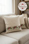 Embroidered Fabric 33,000 Stitches %100 Cotton Monika Buldan Cloth 210 cm Width - 8