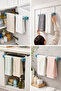 Multi-Purpose Over-The-Door Hanger – Practical Solution for Towels and Slippers - 2
