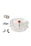 Bird Foraging Toys for Parrots Foraging Wheel for Large Parrots Seed Container Portable for Parak...
