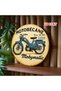 20x20 2D Flat 1pc Motobecane Round Aluminum Sign, Style Metal Tin Sign - Vintage Motorcycle Rustic - 5