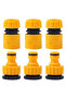 10pcs Hose Faucet Quick Connector 3/4 & 1/2 Inch Graden Hose Water Tap Threaded Connector Faucet ... - 8