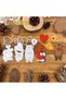 Original Lovely Animals Bear Penguin Cat with Hearts Metal Cutting Dies Scrapbooking Decorative E... - 7