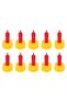 10pcs 10pcs Milk Cow Calf Feed Tool Feeding Nipple Screw On Bottle Lamb Puppy Kitty Goat Sheep Pacif - 8
