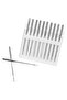 10PCS Organ Needles Serger #75 - #90 Combo HAx1SP Needles for Elastic Knitted Fabric Anti-Jump Ne... - 3