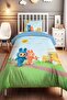 Pofi Patterned Single Baby Kids Bedding Set in the Farm