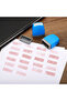 1pc 1/2pcs Financial Self ink Stamp Paid Self Inking Office Message Business Stamp Style With Red In - 6