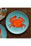 LOBSTER Hazeran Crab 20 Cm Porcelain Plate - 2