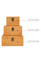 S14.5x14.5x10cm Case Wooden Storage Box Household Box Burr-Free Solid Craft Handmade Large Capacity - 7