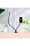black 2 in 1 mobile phone holder clip fill light,ring fill light,desktop reading fill light,mobile p - 7