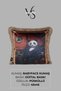 Cushion Cover 45X45 cm Babyface Fabric Double Sided Tassel Digital Printing - 2