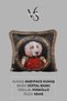 Cushion Cover 45X45 cm Babyface Fabric Double Sided Tassel Digital Printing - 2