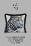 Cushion Cover 45X45 cm Babyface Fabric Double Sided Black Tassel Digital Printing - 2