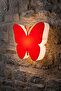 مصباح حائط LED على شكل فراشة 27x23 سم - 4