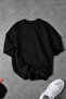 Unisex Men'S/Women's Plain Unprinted Oversize Crew Neck Combed Cotton T-Shirt